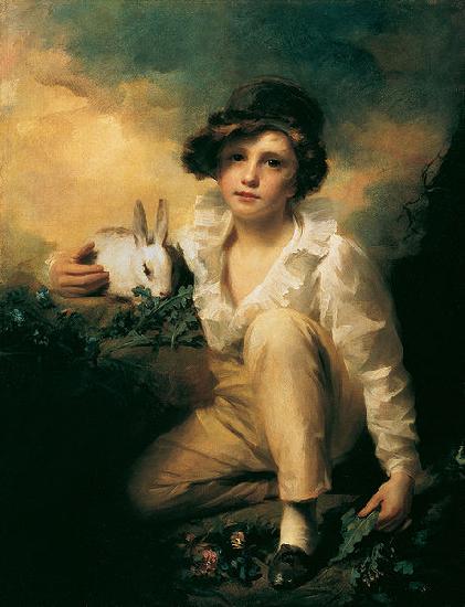 Sir Henry Raeburn Boy and Rabbit